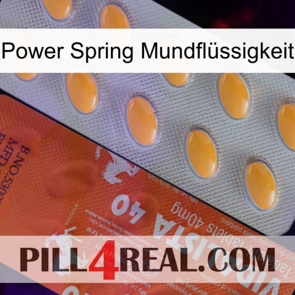 Power Spring Mundflüssigkeit 43